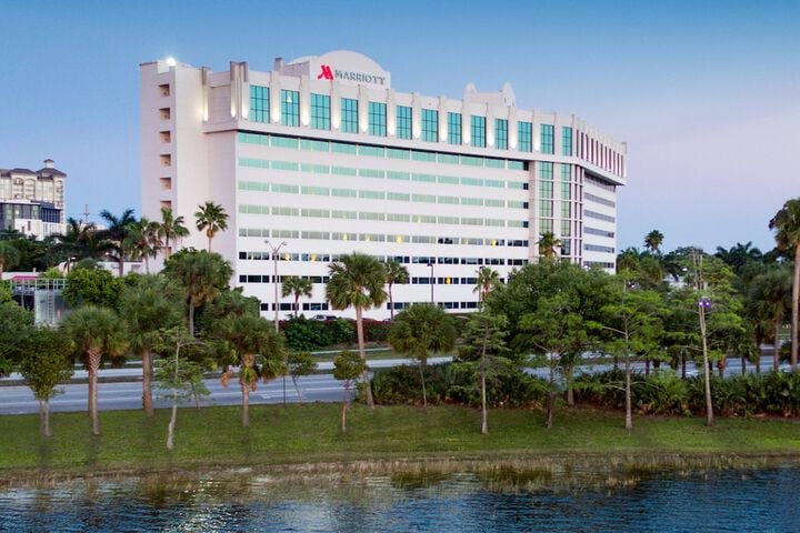 Parking at West Palm Beach Marriott