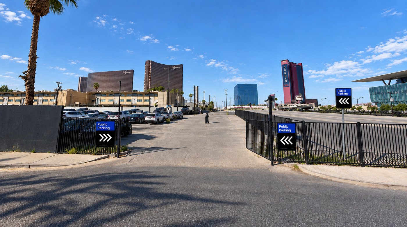 Parking at Majestic Las Vegas Parking LAS