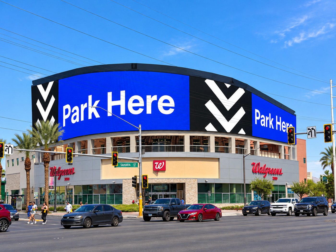 Parking at The Gateway on the Strip LAS