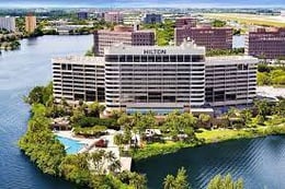Parking at Hilton Miami Airport Blue Lagoon