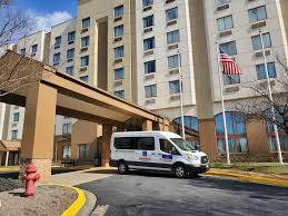 Parking at Holiday Inn Express and Suites BWI