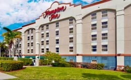 Parking at Hampton Inn Port Everglades