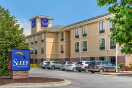 Parking at Sleep Inn and Suite MKE