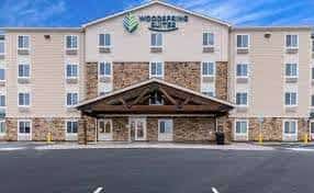 Parking atWoodspring Suites IND South near Indianapolis Airport Parking