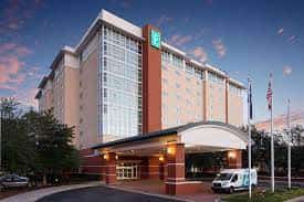Parking atEmbassy Suites by Hilton Airport Hotel & Convention Center near Charleston Airport Parking