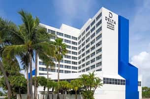 Parking atDelta Hotels by Marriott West Palm Beach near Palm Beach Airport Parking