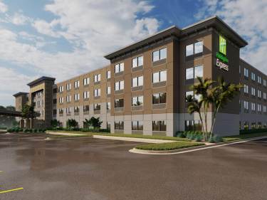 Parking at Holiday Inn Express Port Canaveral near Port Canaveral