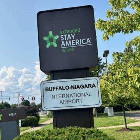 Parking atExtended Stay America Buffalo Airport near Buffalo Airport Parking