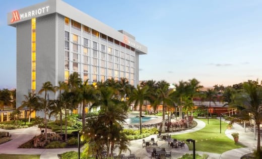 Parking atMarriott Port of Miami near Port of Miami