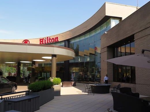 Parking at DoubleTree by Hilton Washington Dulles Airport near Dulles Airport Parking