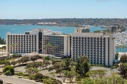 Parking at Sheraton San Diego Resort Marina Tower near San Diego Airport Parking