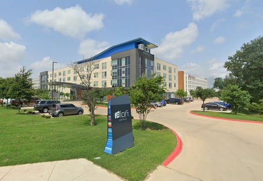 Parking atAloft Austin Airport near Austin Airport Parking