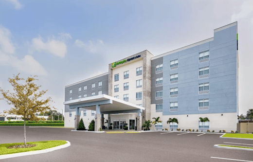 Parking at Holiday Inn Express and Suites TPA near Tampa Airport