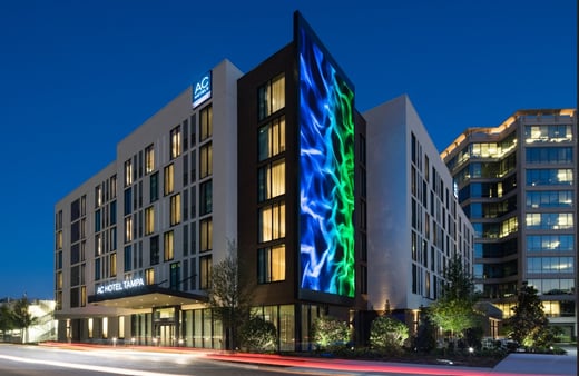 Parking at AC Hotel Tampa Airport near Tampa Airport