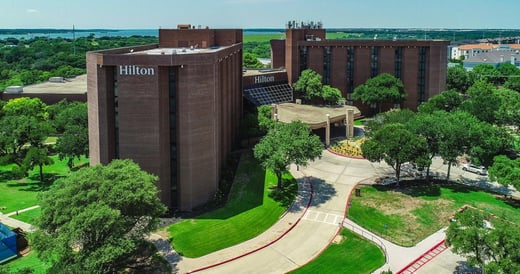 Parking at Hilton DFW Lakes Executive Conference Center near Dallas Fort Worth Airport Parking