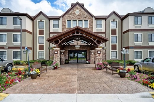 Parking at Staybridge Suites Grand Rapids near Gerald R. Ford Airport Parking