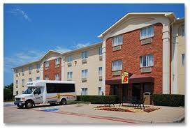 Parking at Super 8 Grapevine DFW near Dallas Fort Worth Airport Parking