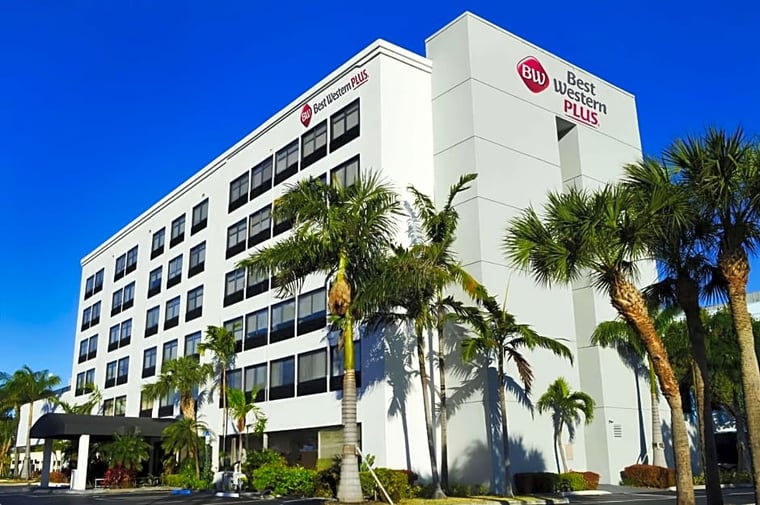 Parking at Best Western Plus FLL