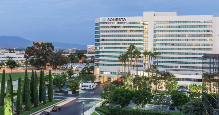 Parking at Sonesta Irvine SNA