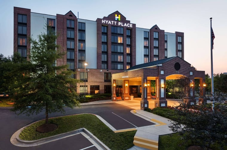 Parking at Hyatt Place RDU