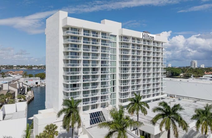 Parking at Hilton Port Everglades