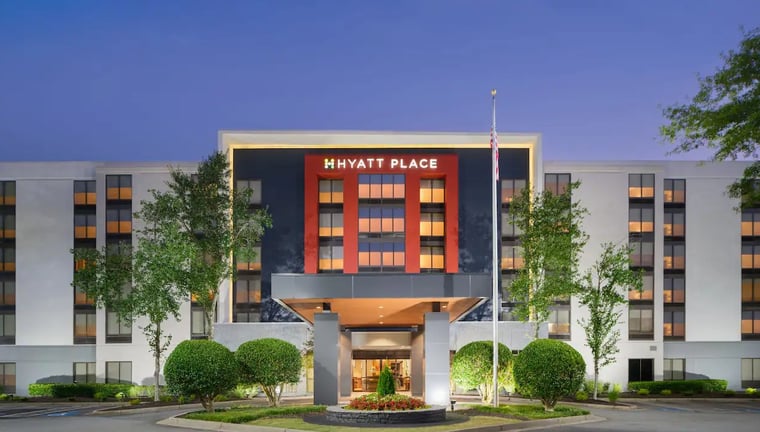 Parking at Hyatt Place Roanoke Airport Valley