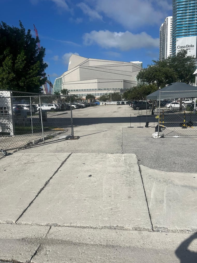 Parking at We Park Ultra Music Festival