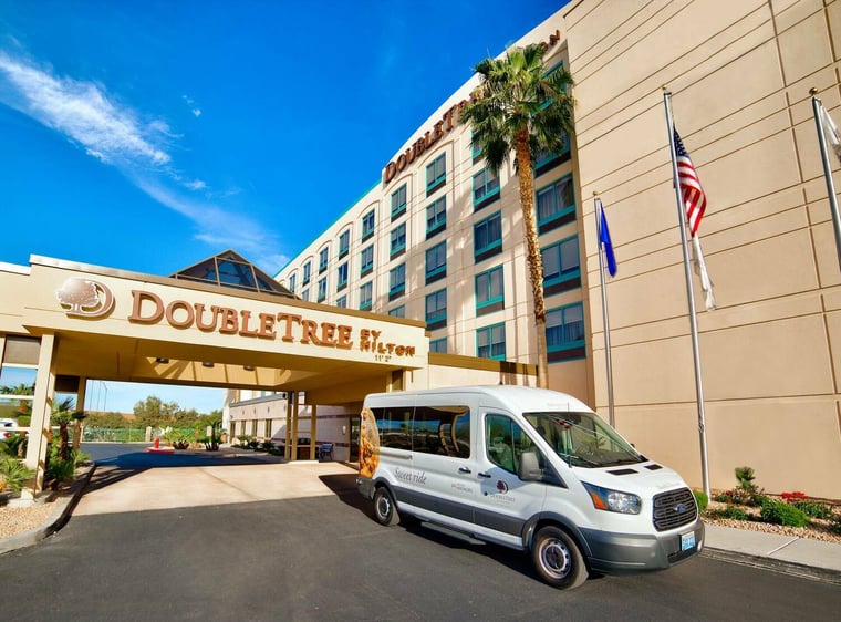 Parking at DoubleTree by Hilton Hotel Las Vegas